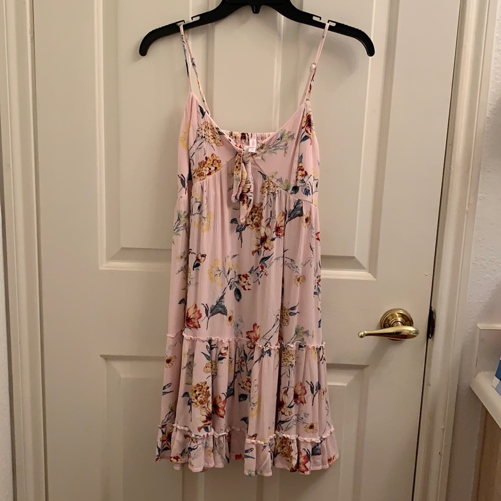 Casual Pink Summer Dress